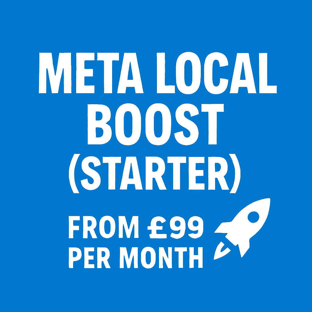 Meta Local Boost (Starter) From £99 per month