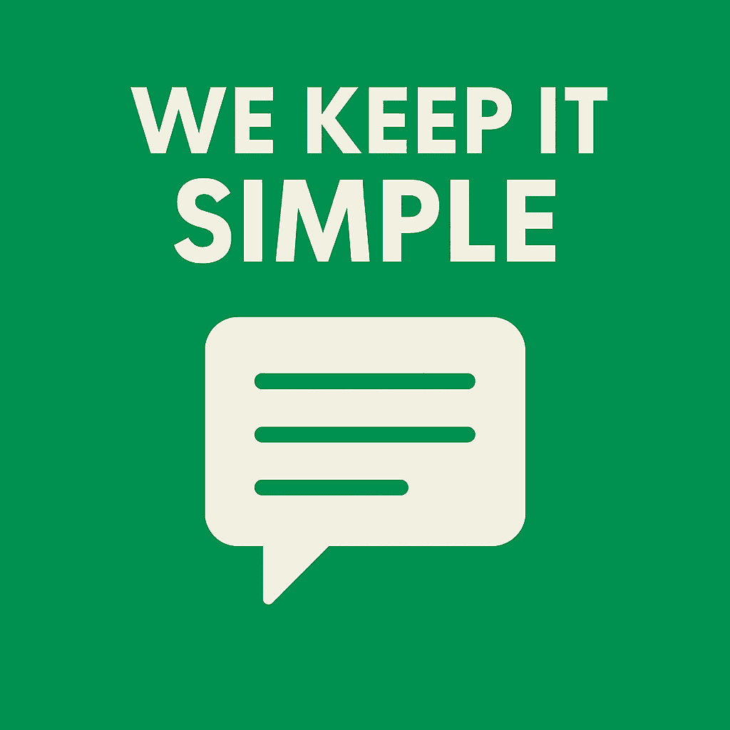 We Keep It Simple